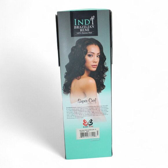 Indi Brazilian Remi 100% Human Hair Super Curl Extension Deep Red Hue 18 Inches - Picture 4 of 6